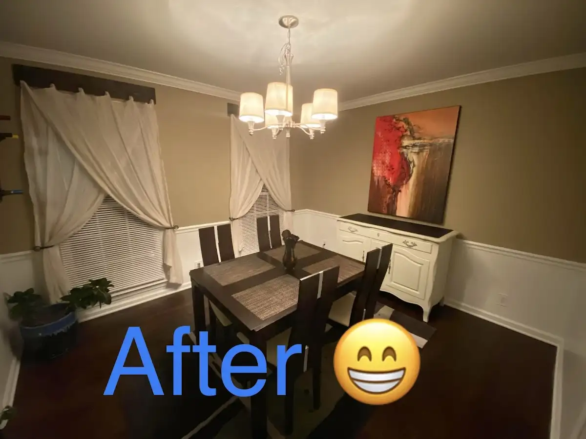 Professional dining room restoration after water damage in Panama City Beach